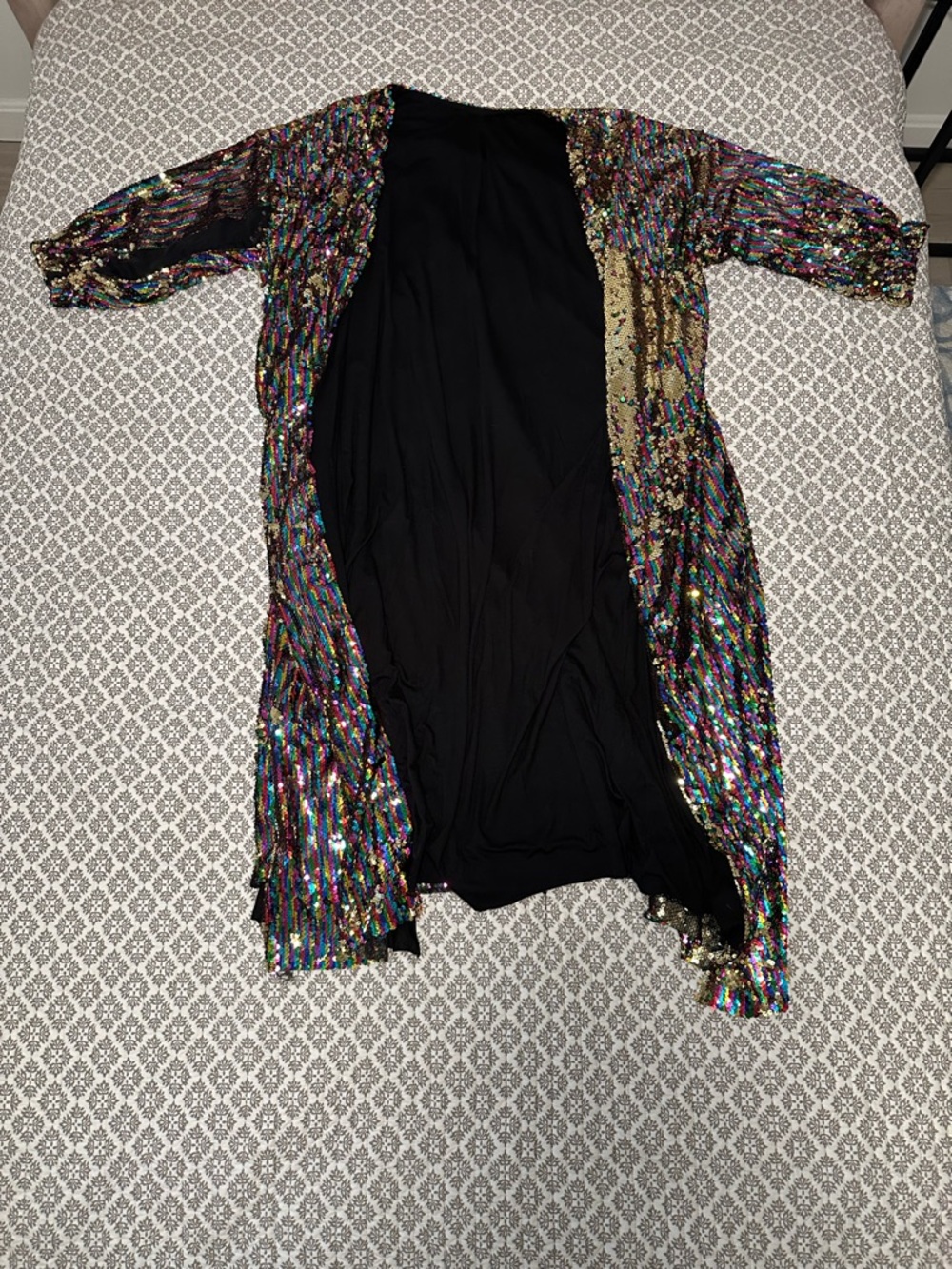 Jennafer Grace Rainbow Rage Cocoon Jacket (S/M)